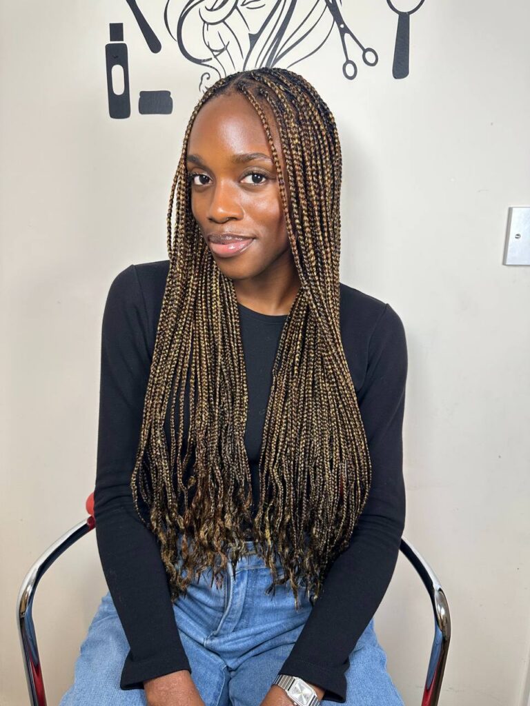 Knotless braid small