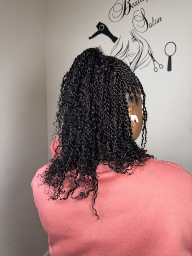 boho braids small waist length